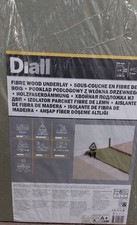 Diall 5mm Fibre Wood Underlay - 13 pcs  never used ( pack opened )