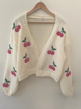 Cottage Core Ivory Chunky Knit