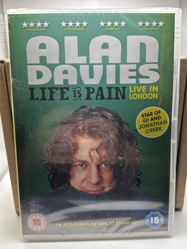 Alan davies life pain dvd - davies:,