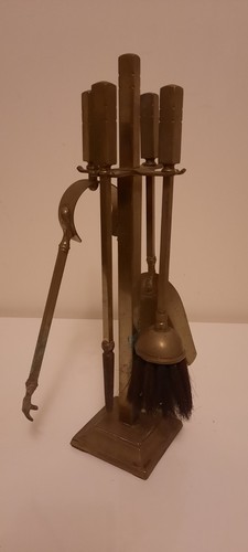 Vintage piece solid brass - 5-piece,