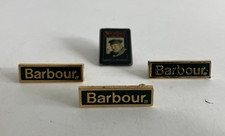 BARBOUR PIN BADGES ENAMEL X 4