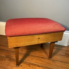 VINTAGE PIANO STOOL SEAT WITH