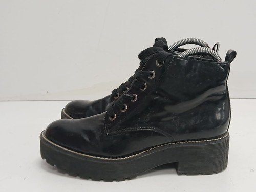 Office london black patent - black,