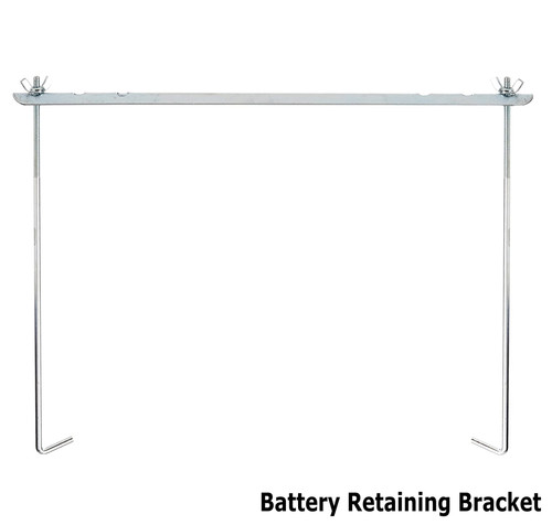 Universal car battery hold - car,
