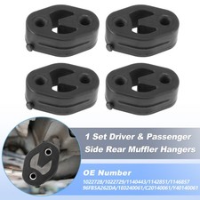 4pcs Muffler Rubber Hanger for
