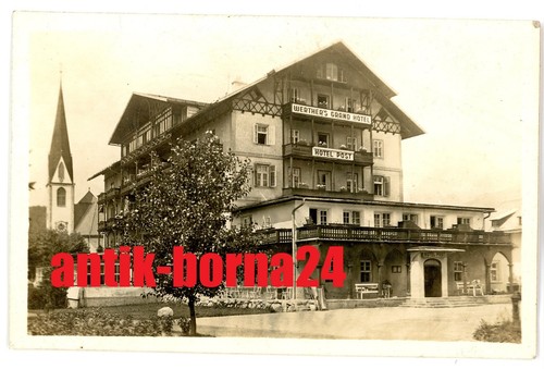 Postcard werther grand hotel - postcard,
