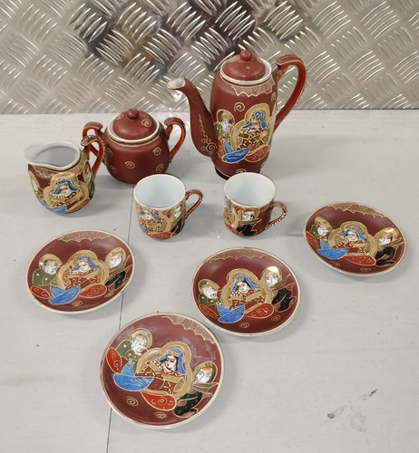 Vintage japanese kutani ware - japanese,