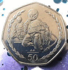 1997 AA Isle of Man 50p TT -