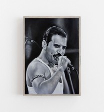 Freddie Mercury Black and