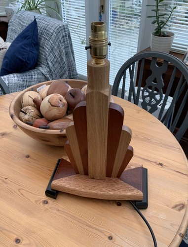 Art deco table - , lamp