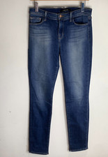 J Brand Skinny Leg slim jeans W 28 10 L 30 VGC stretch denim Imagine blue