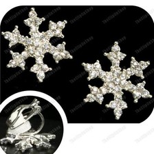 CLIP ON rhinestone CRYSTAL