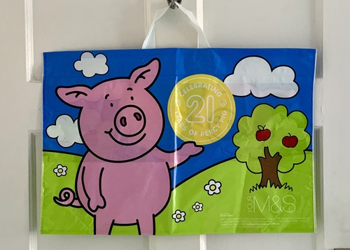 Percy pig reusable - m&s,
