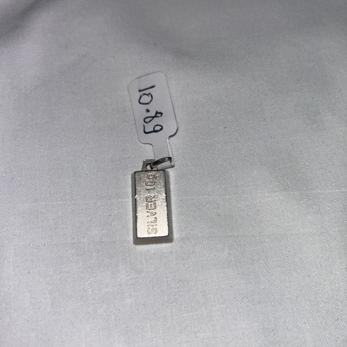 Fine silver 999 g ingot - fine,