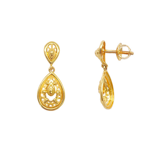 22ct yellow gold matt - 22ct, high