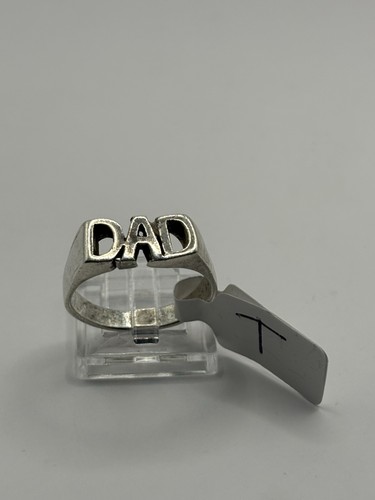 Sterling silver dad - sterling, 'dad'