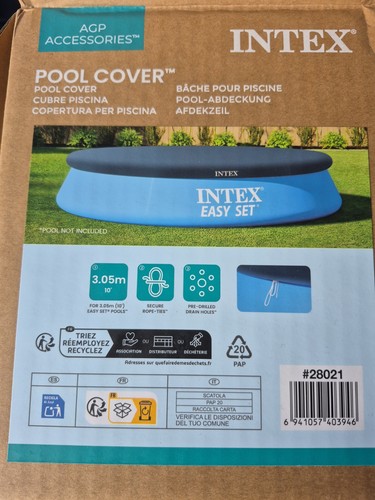 Intex pool cover m - pool, 3.05
