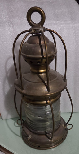 Antique perkins marine lamp - perkins,
