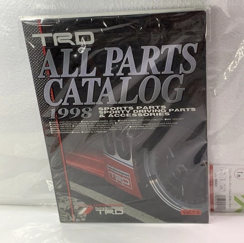 Trd 1998 all parts catalog - trd,