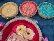 Large Mendhi Basket with 12