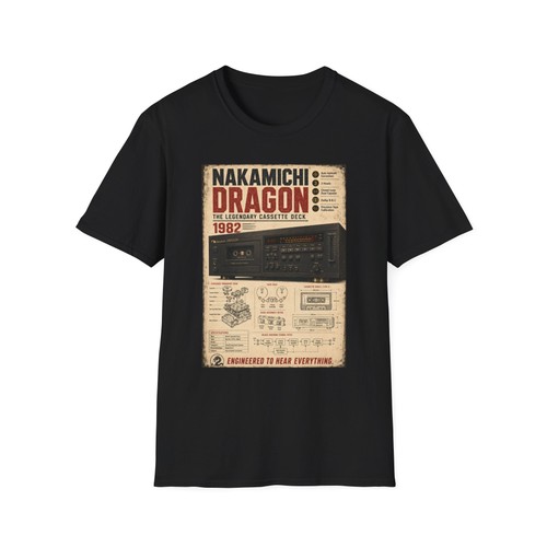 Nakamichi dragon 1982 cassette - dragon,