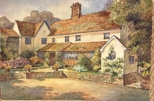 Vintage watercolour  signed