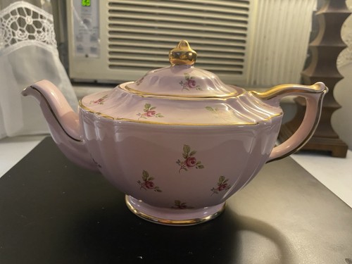 Vintage sadler pink chintz - vintage,