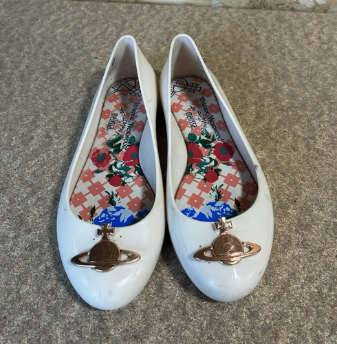 Melissa white ballet - ballet, flats