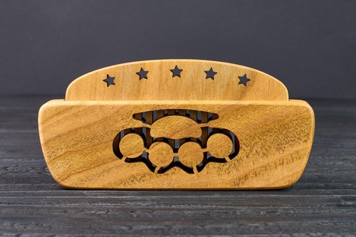 Wooden comb n6449 brass - comb,