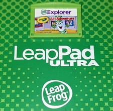 Art Adventure University LeapPad LeapFrog 2 3 Ultra Game Used Learning Kids