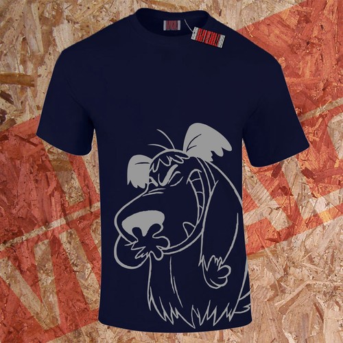Muttley shirt wacky races - t-shirt,