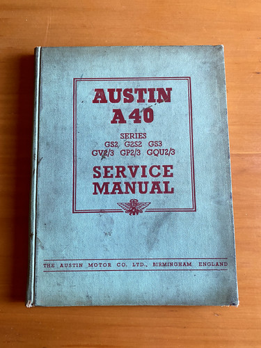 Austin a40 series gs2 gs2s2 - austin,