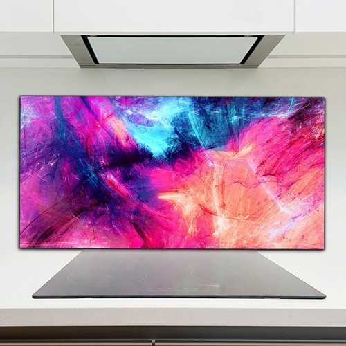 Kitchen splashback toughened - kitchen,