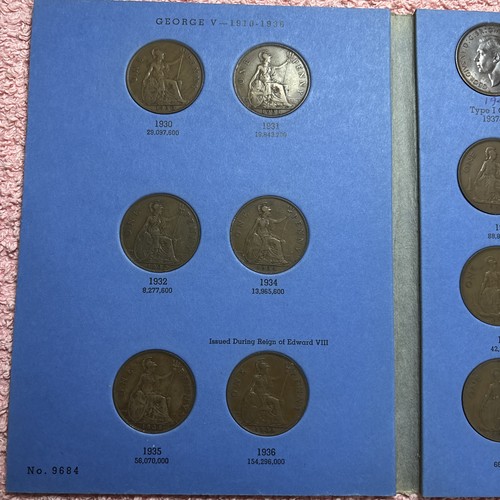 Whitman coin folder - whitman, gb