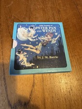 Set Of 6 ‘Little Treasury Of Peter Pan And Wendy’ Mini Books Boxset - 1990