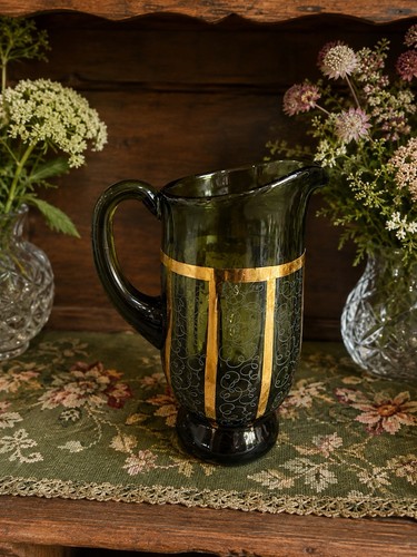 Antique bohemian olive - antique, green