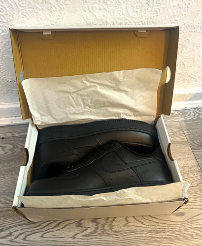 Nike air force black low - nike, 1