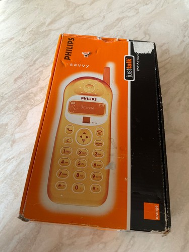 Retro philips mobile phone - retro,