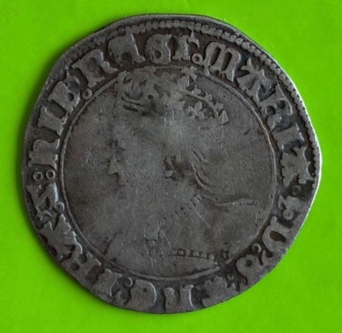 Mary 1553 1554 - 1553-1554, silver