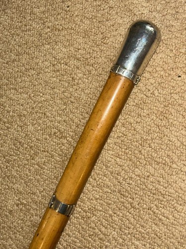 Antique walking stick military - stick,