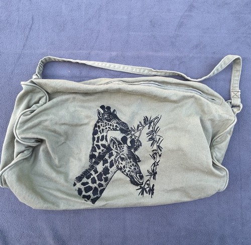 Tanzania giraffe safari canvas - giraffe,