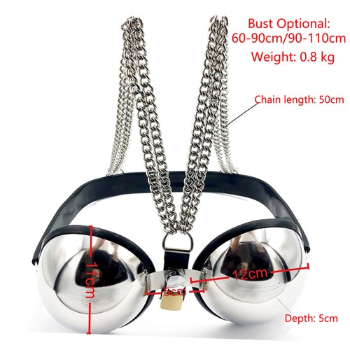 Stainless steel chastity - stainless,