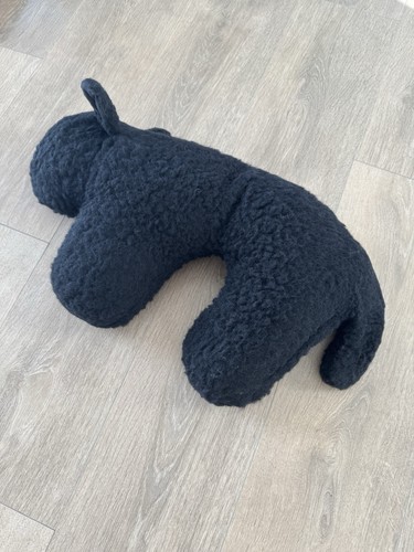 Sleepy sheepy black wool - black,