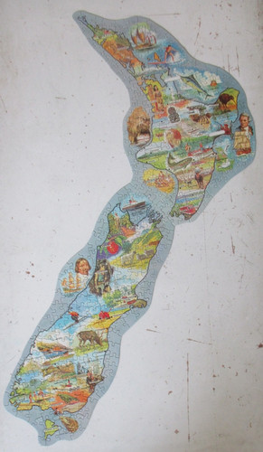 Vintage waddingtons jigmap - waddingtons,
