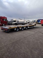 Nooteboom extendable low loader rear steer axle Other