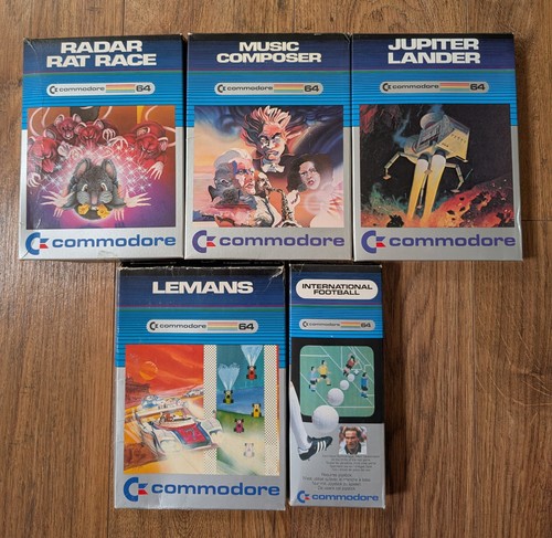 Commodore c64 cartridge games - c64,