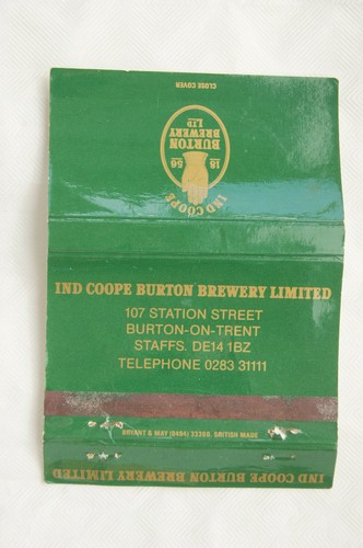 Old matchbook cover ind - old,