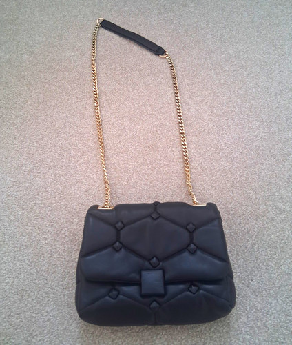 Zara black faux leather - zara,