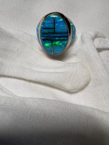 Multicolored blue and - , green