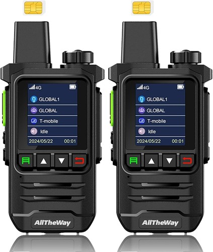 Unlimited range walkie - range,